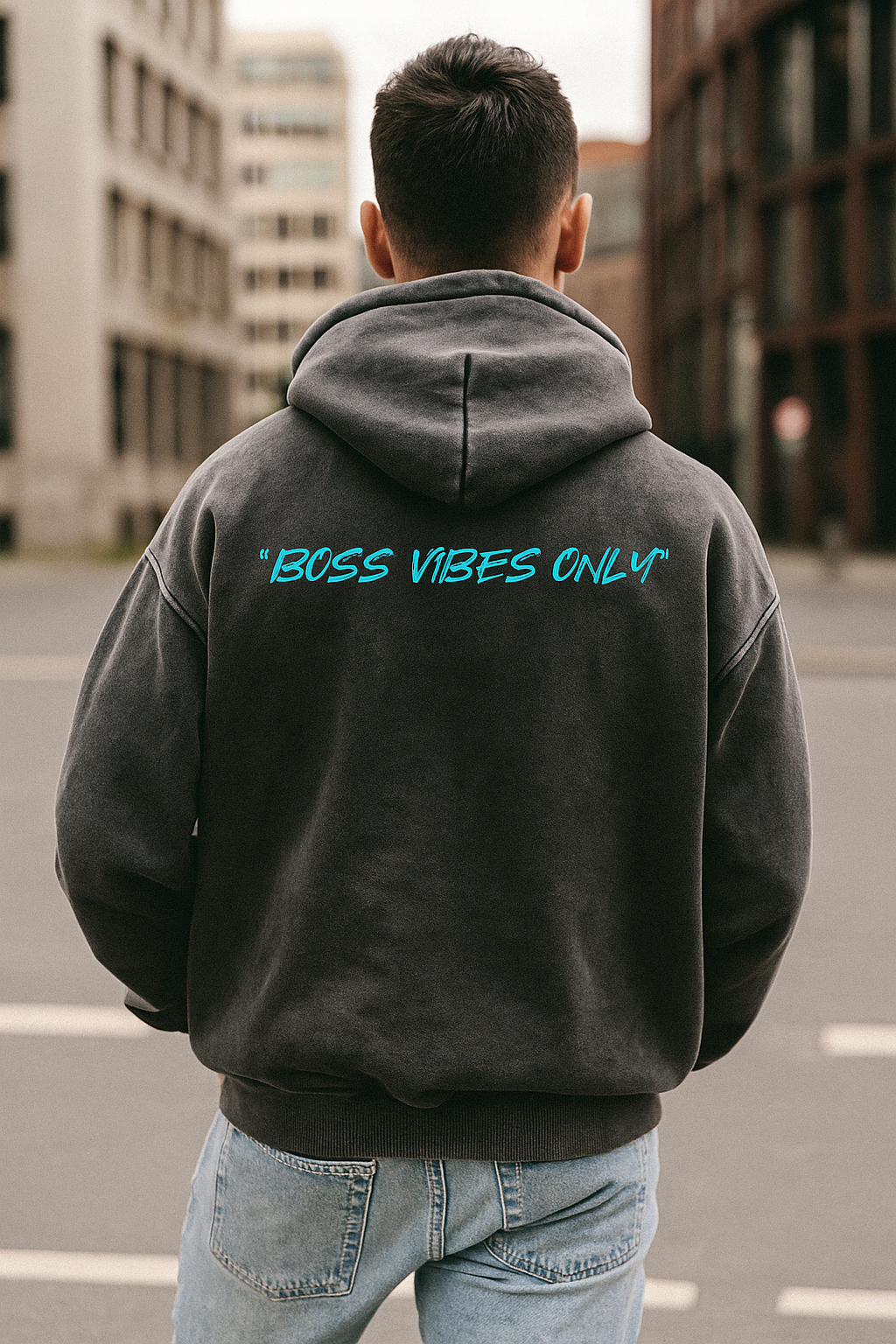 JCA BOSS “BOSS VIBES ONLY” Fleece Hoodie